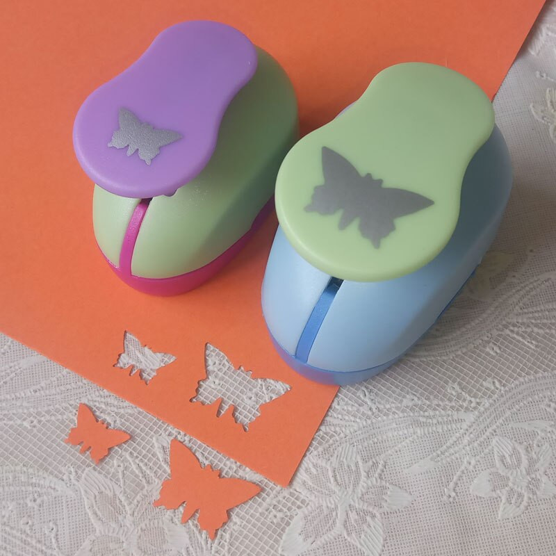 5/8"-3" πεταλούδα χειροτεχνία διάτρηση τρύπα διάτρηση αφρού διάτρηση αφρού για παιδιά DIY χαρτοποιία χαρτιού scrapbooking punchers Συσκευή ανάγλυφης εκτύπωσης