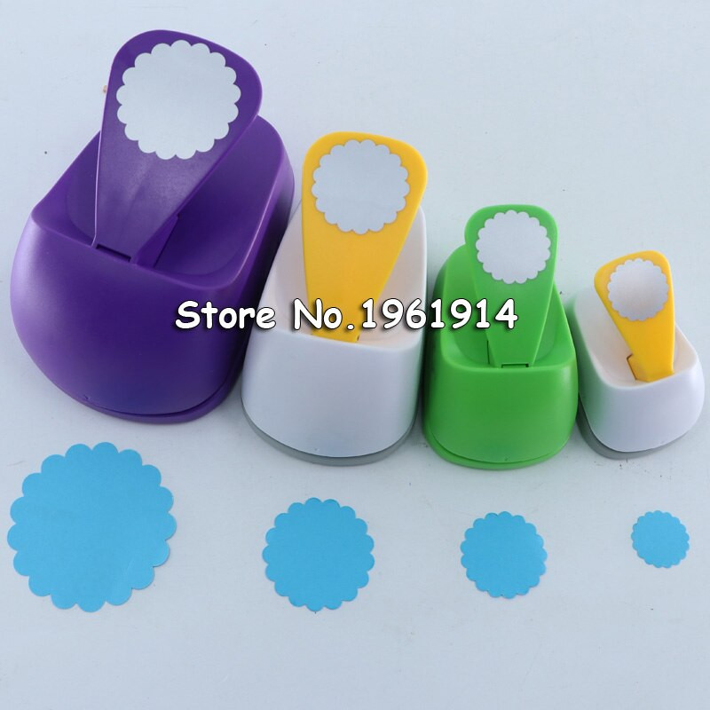 Wave Circle σχέδιο eva foam punch paper puncher scrapbooking cutter punch punch craft punch for DIY artwork Embossers