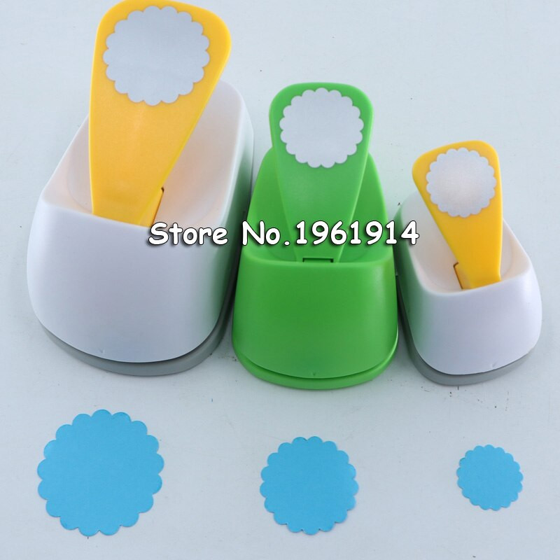 Wave Circle σχέδιο eva foam punch paper puncher scrapbooking cutter punch punch craft punch for DIY artwork Embossers
