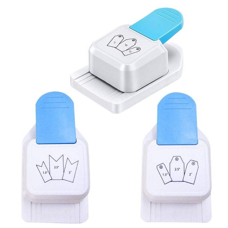 3 σε 1 Tag Punch Corner Cutter Paper Punch σελιδοδεικτών Μηχάνημα διάτρησης για DIY Crafts Scrapbooking Jy20 21 Dropshipping