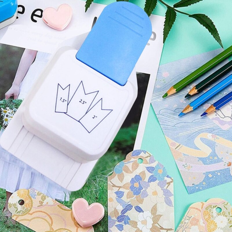 3 σε 1 Tag Punch Corner Cutter Paper Punch σελιδοδεικτών Μηχάνημα διάτρησης για DIY Crafts Scrapbooking Jy20 21 Dropshipping