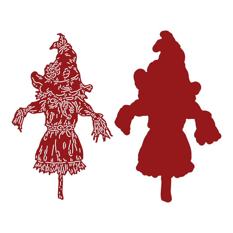 A Scarecrow Metal Cutting Dies For DIY Scrapbooking Crafts Dies Cut Stencils Maker Πρότυπο άλμπουμ φωτογραφιών χειροποίητη διακόσμηση