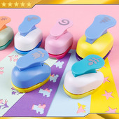 Δωρεάν αποστολή 15mm 5/8`` DIY Paper Cutter Eva Foam Maker Puncher Scrapbooking Cut Saving for Kid Hole Craft Punch Flower Furador