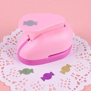Δωρεάν αποστολή 15mm 5/8`` DIY Paper Cutter Eva Foam Maker Puncher Scrapbooking Cut Saving for Kid Hole Craft Punch Flower Furador