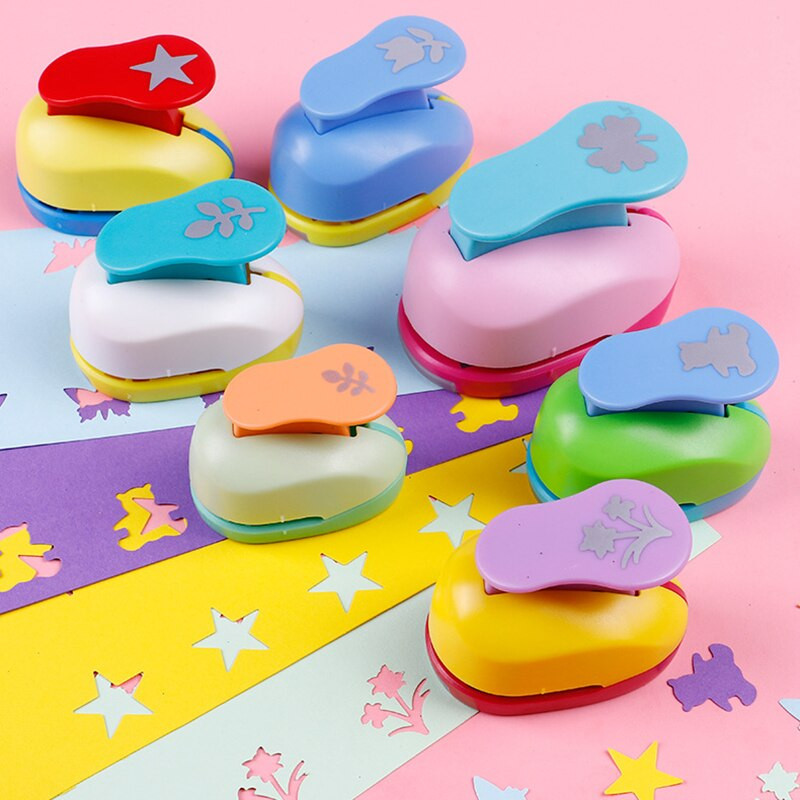 Δωρεάν αποστολή 15mm 5/8`` DIY Paper Cutter Eva Foam Maker Puncher Scrapbooking Cut Saving for Kid Hole Craft Punch Flower Furador