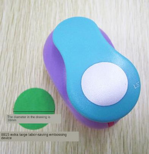 Στρογγυλή 8-75 χιλιοστά DIY ανάγλυφη διάτρηση Πώληση Γωνιακό Μηχάνημα Scrapbooking Χαρτί κοπής χειροτεχνίας τρύπας διάτρησης Rounder Cutter Circle Puncher