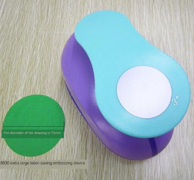 Στρογγυλή 8-75 χιλιοστά DIY ανάγλυφη διάτρηση Πώληση Γωνιακό Μηχάνημα Scrapbooking Χαρτί κοπής χειροτεχνίας τρύπας διάτρησης Rounder Cutter Circle Puncher