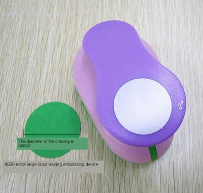 Στρογγυλή 8-75 χιλιοστά DIY ανάγλυφη διάτρηση Πώληση Γωνιακό Μηχάνημα Scrapbooking Χαρτί κοπής χειροτεχνίας τρύπας διάτρησης Rounder Cutter Circle Puncher