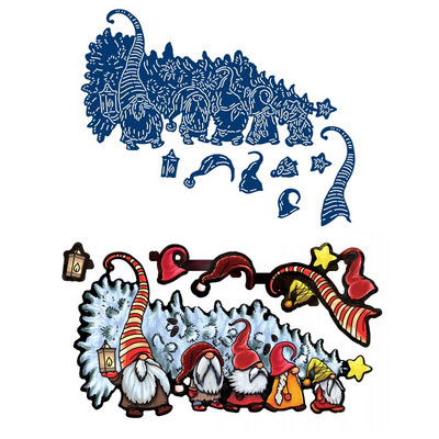 Χριστουγεννιάτικα παπούτσια Snowflake Snowman Παπούτσια κοπής μετάλλων Diy Scrapbooking Craft Stencil Photo Decor Χειροποίητη διακόσμηση