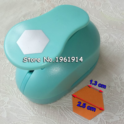 Δωρεάν αποστολή σε σχήμα μεγάλου εξάγωνου χαρτιού εξοικονόμησης ενέργειας/διατρητήρας χειροτεχνίας eva Χειροποίητα punchers DIY τρύπες διάτρησης γραφημάτων