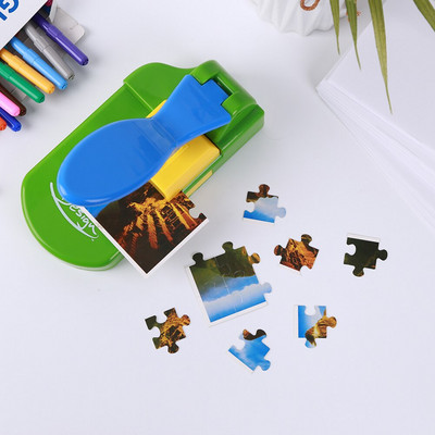 Creative Jigsaw Puzzle Making Machine Embossing Picture Photo Cutter Puzzle Maker Puzzles Children`s DIY Handmade Kids Toy Gifts