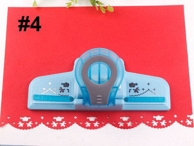 1 tk Suur väljamõeldud äärisega reljeefne stants scrapbooking käsitsi valmistatud servaseade DIY paberilõikur Käsitöö kingitus perforadora de papel