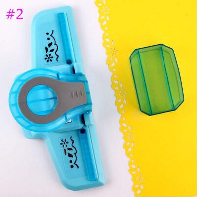 1 tk Suur väljamõeldud äärisega reljeefne stants scrapbooking käsitsi valmistatud servaseade DIY paberilõikur Käsitöö kingitus perforadora de papel