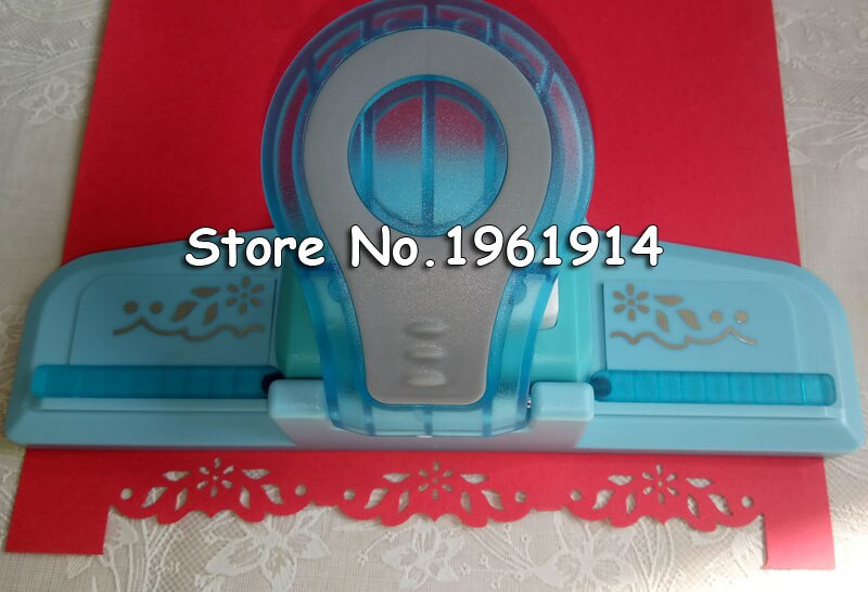 1 tk Suur väljamõeldud äärisega reljeefne stants scrapbooking käsitsi valmistatud servaseade DIY paberilõikur Käsitöö kingitus perforadora de papel