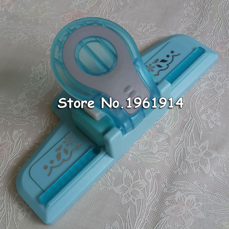 1 tk Suur väljamõeldud äärisega reljeefne stants scrapbooking käsitsi valmistatud servaseade DIY paberilõikur Käsitöö kingitus perforadora de papel