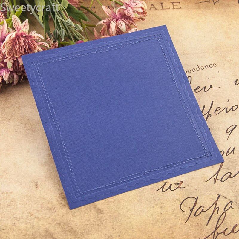 15x15cm Rainbow Heart Plastic Embosser Stencil DIY Embossing Folders 2022 For Card Making Supplies Paper Craft Scrapbooking