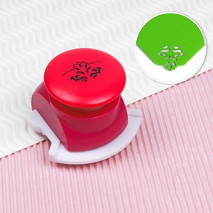 Νέο φανταχτερό ανάγλυφο γωνιακό χαρτί εκτύπωσης καρτών κοπής Λεύκωμα αποκομμάτων σε σχήμα μικρής ανάγλυφης συσκευής Hole Punch Kids Handmade Craft