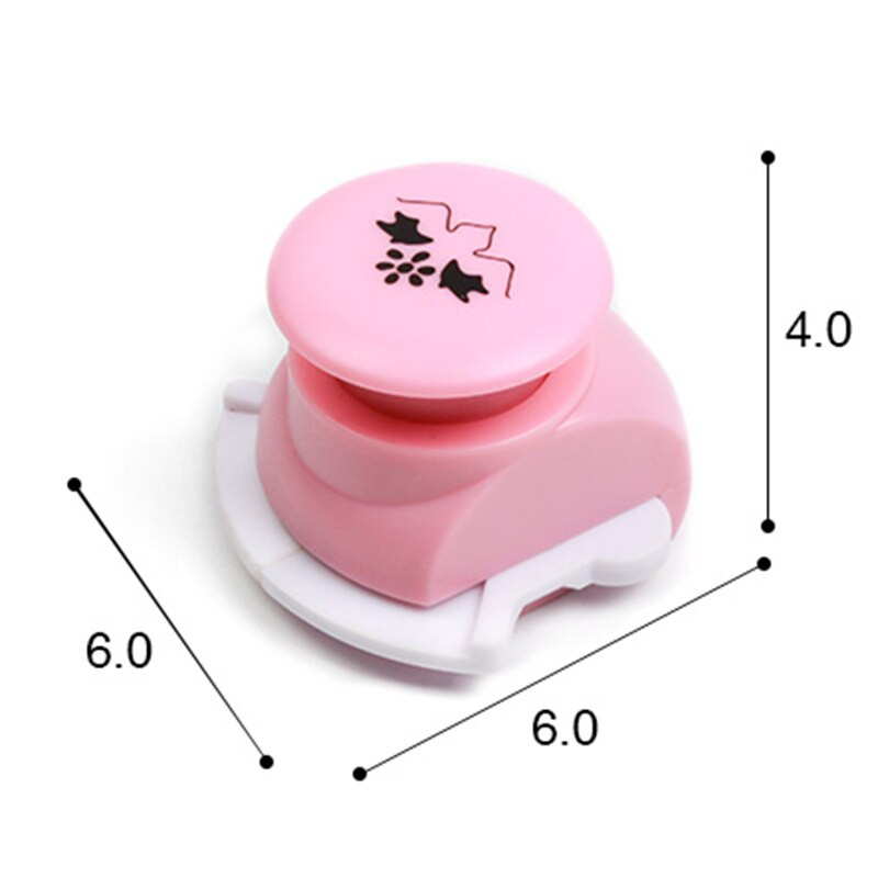 Νέο φανταχτερό ανάγλυφο γωνιακό χαρτί εκτύπωσης καρτών κοπής Λεύκωμα αποκομμάτων σε σχήμα μικρής ανάγλυφης συσκευής Hole Punch Kids Handmade Craft