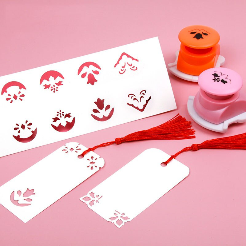 Νέο φανταχτερό ανάγλυφο γωνιακό χαρτί εκτύπωσης καρτών κοπής Λεύκωμα αποκομμάτων σε σχήμα μικρής ανάγλυφης συσκευής Hole Punch Kids Handmade Craft