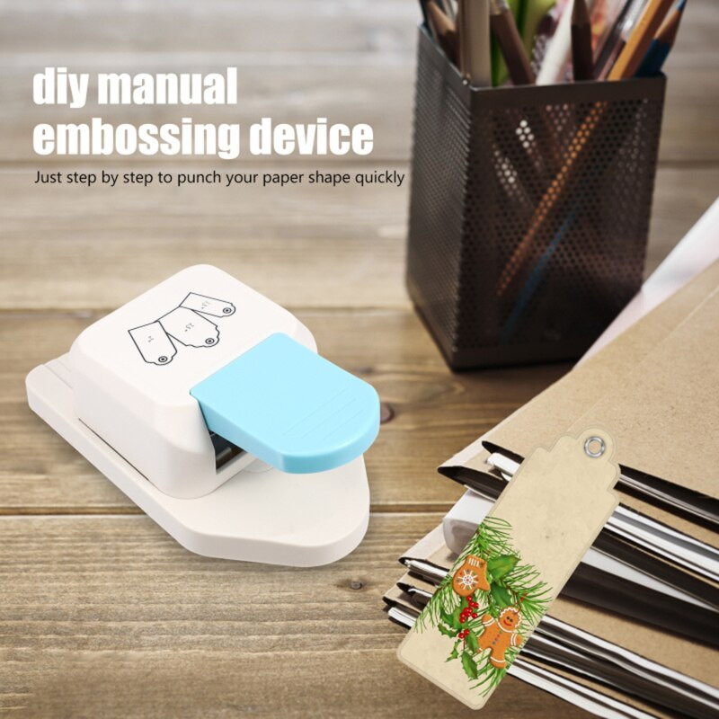 Ετικέτα Τρία σε Ένα Σελιδοδείκτης Μηχάνημα Διάτρησης Ετικέτας τιμής Διάτρηση για το κατάστημα οικιακού γραφείου Χειροτεχνία χαρτί διάτρησης ετικετών χειροτεχνίας