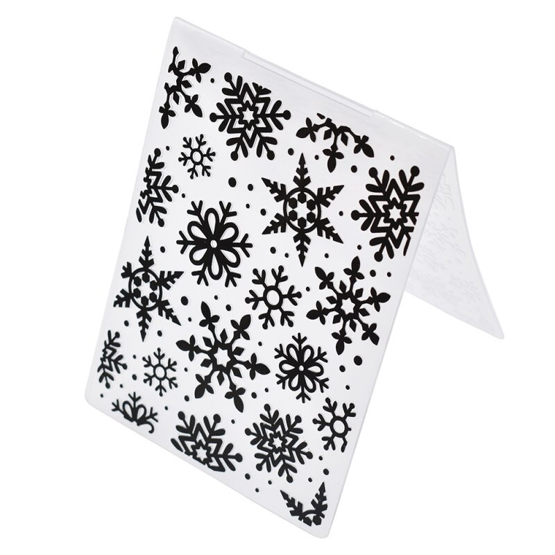 Στένσιλ σύννεφων με φάκελλο πλαστικό με ανάγλυφο λουλούδι για DIY Scrapbooking Κάρτες άλμπουμ φωτογραφιών Προμήθειες διακόσμησης