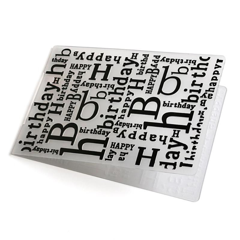 Διαμαντένιο κερί/χριστουγεννιάτικο δέντρο/Χρόνια πολλά Πλαστικό ανάγλυφο φάκελο για Scrapbooking DIY Craft Album Paper Card Decoration