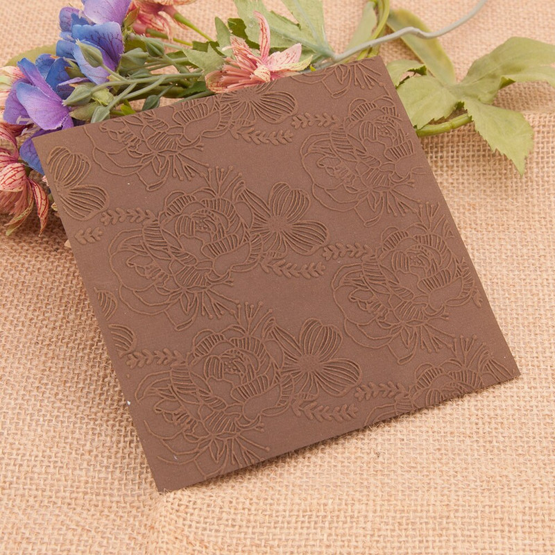 Rose Flower Plastic Embossing Folder for Scrapbooking Paper Card Making DIY Craft Album Scrapbooking Decoration