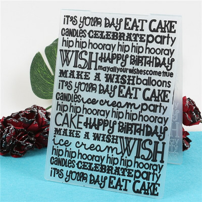 Καρδιά Φύλλα Πλαστική Ανάγλυφη Φάκελος για Scrapbooking Χάρτινη Κάρτα Δημιουργία DIY Craft Album Scrapbooking Διακόσμηση