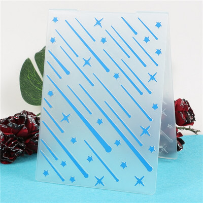 Καρδιά Φύλλα Πλαστική Ανάγλυφη Φάκελος για Scrapbooking Χάρτινη Κάρτα Δημιουργία DIY Craft Album Scrapbooking Διακόσμηση