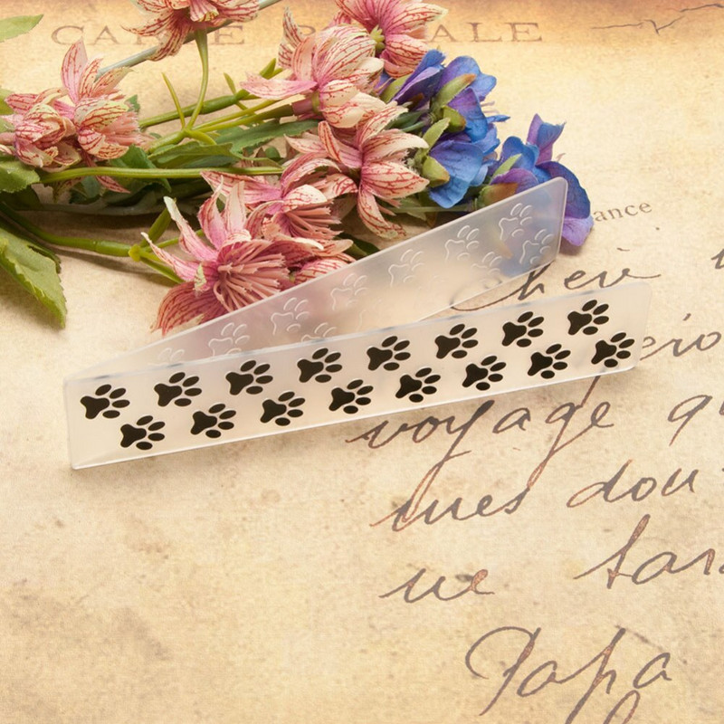 Footprint Print DIY πλαστικοί ανάγλυφες φάκελοι για DIY Scrapbooking χαρτί χειροτεχνίας/χαρτοκατασκευής προμήθειες διακόσμησης