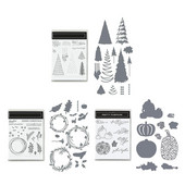 Karácsonyi Halloween Virágos Átlátszó Bélyegző Vágó műanyag sablon Kézműves Papírkártyák készítése Dekoratív Papírsablon