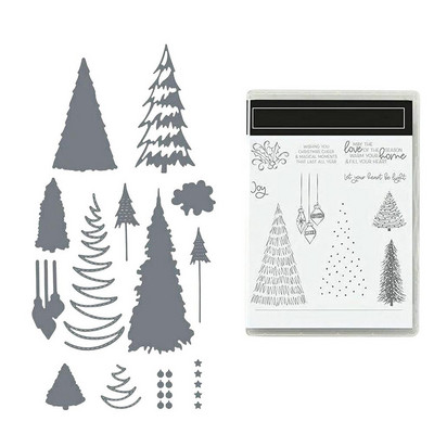 Karácsonyi Halloween Virágos Átlátszó Bélyegző Vágó műanyag sablon Kézműves Papírkártyák készítése Dekoratív Papírsablon