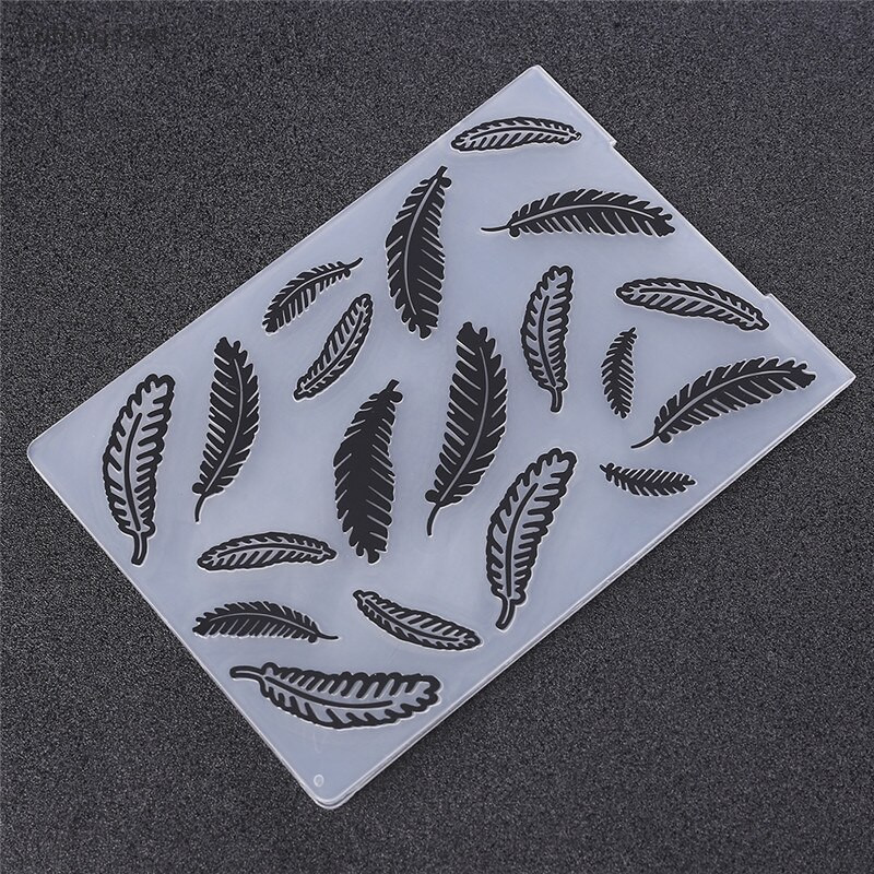 2019 Father Plastic Embossing Folders For Scrapbook DIY Album Card Plastic Template Stamp Card Making Decoration