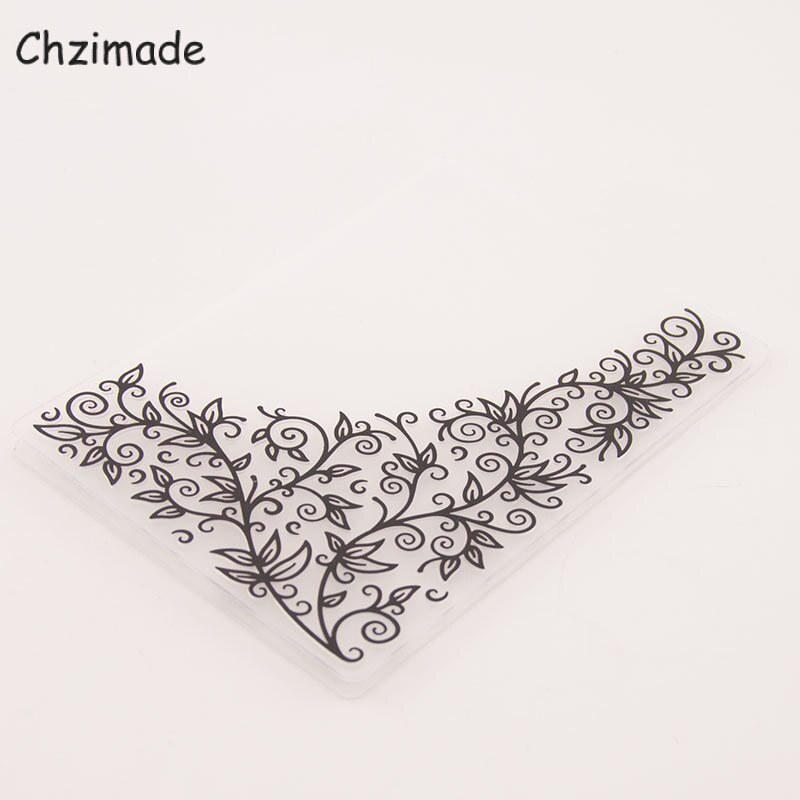 Κενοί φλοράλ πλαστικοί ανάγλυφες φάκελοι για προσκλητήριο γάμου Κατασκευάζοντας χειροποίητες χειροποίητες χειροτεχνίες