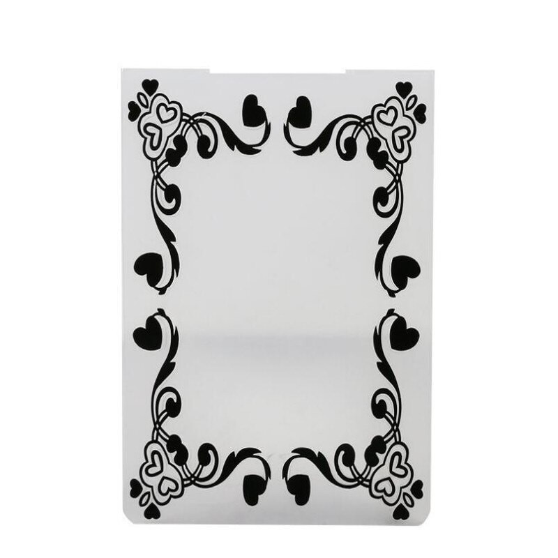 1 ΤΕΜ Πλαστικός ανάγλυφος φάκελος για Πρότυπο λεύκωμα καρτών σφραγίδας κατασκευής διακόσμησης DIY χειροποίητο εργαλείο καρτών άλμπουμ
