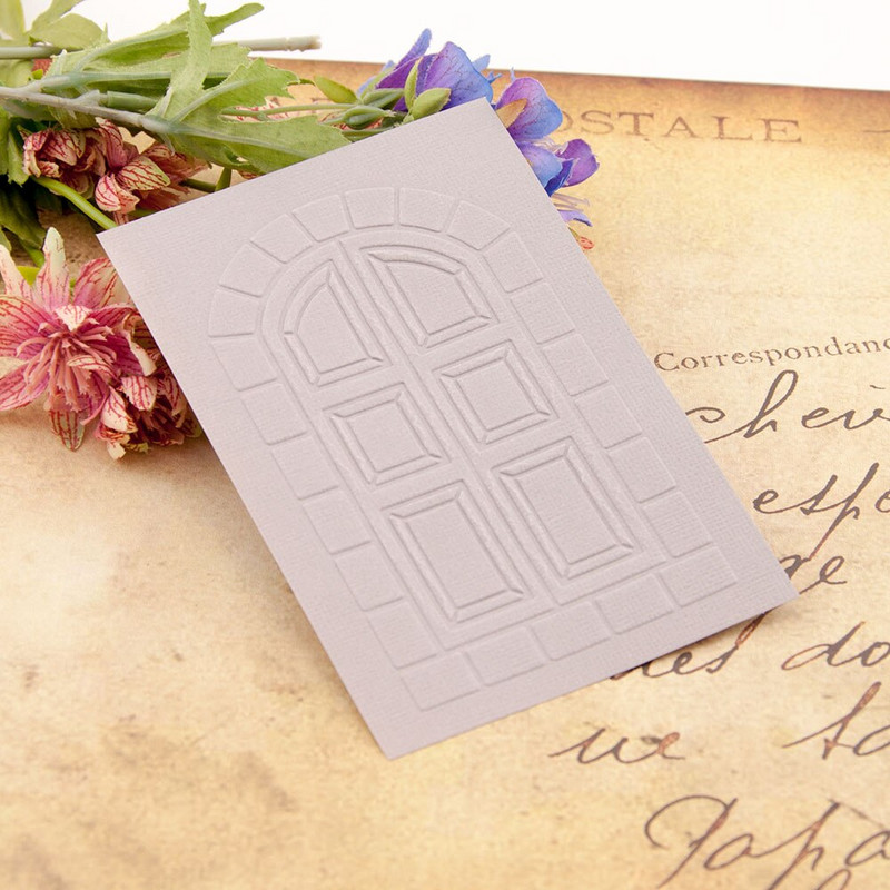 Φάκελοι για ανάγλυφο πόρτας Πλαστικό πρότυπο για χειροτεχνίες DIY Scrapbooking Κατασκευή άλμπουμ φωτογραφιών Κάρτα διακοπών Χειροποίητα προμήθειες διακόσμησης