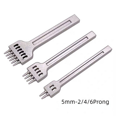 3 tk/komplekt 2/4/6 auguga DIY nahast ümmarguse rea mulgustamise tööriist 4/5/6 mm vahega augurauad Paelad õmblemine käsitsi õmblusniidi tööriist