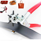 Odinis diržo skylių perforatorius kilpa skylių perforatorius, besisukantis siuvimo mašinos krepšio nustatymo įrankis, laikrodžio dirželis, buitinis odinis gaminys