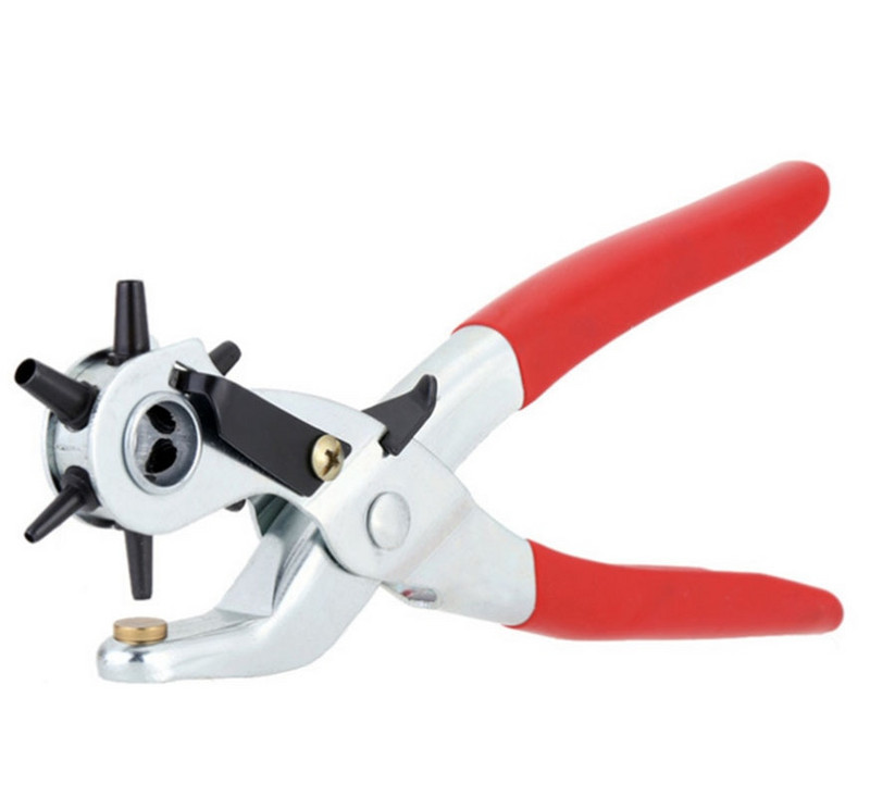 Odinis diržo skylių perforatorius kilpa skylių perforatorius, besisukantis siuvimo mašinos krepšio nustatymo įrankis, laikrodžio dirželis, buitinis odinis gaminys