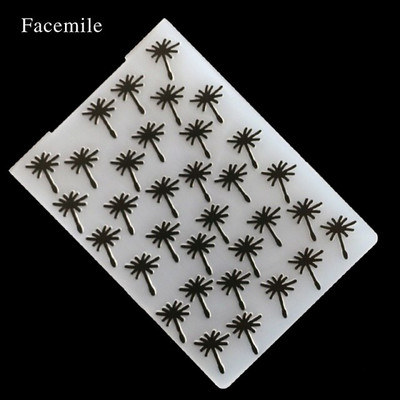 Facemile 1PCS Plastic Embossing Folder for Scrapbook DIY Album Card Tool Plastic Template Stamp Card Making Decoration