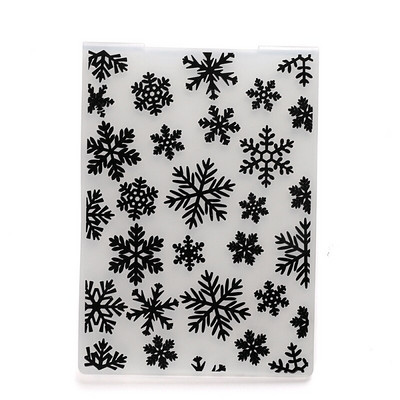 Facemile 1PCS Plastic Embossing Folder for Scrapbook DIY Album Card Tool Plastic Template Stamp Card Making Decoration