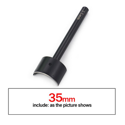 15-45 χιλιοστά Ημικυκλική διάτρηση Ραφή κοπής από χάλυβα Δερμάτινο γωνιακό κιτ κοπής Εγχειρίδιο Στρογγυλή ζώνη ζώνης τσάντα πορτοφόλι Δερμάτινο εργαλείο διάτρησης