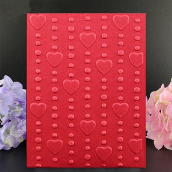 DIY Scrapbooking Love Embossing File Templates Card Making Plastic Template Χειροτεχνία κήπου Τέχνες, χειροτεχνίες και ράψιμο με ανάγλυφο φάκελο