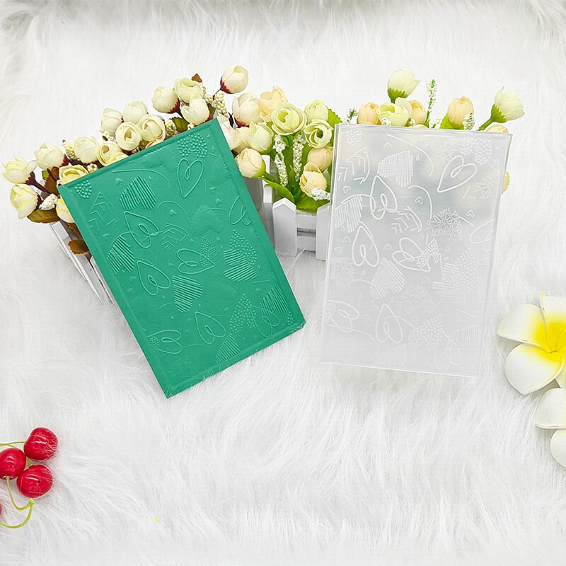 Folderul în relief cu instrumente de artizanat 3D este folosit pentru decorarea DIY, realizarea de modele de fundal, felicitare, album de însemnări 2022, produs nou