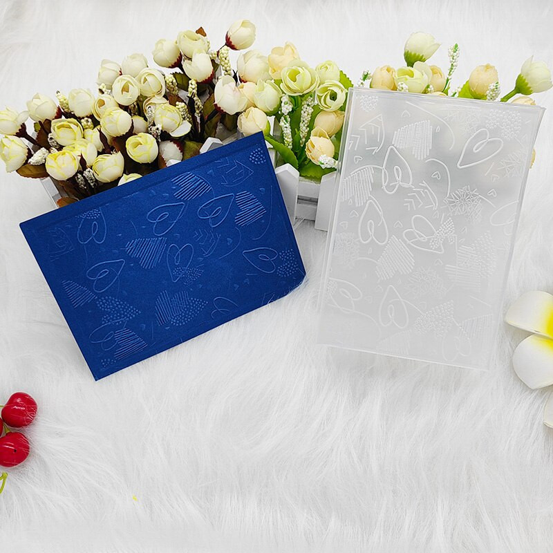 Folderul în relief cu instrumente de artizanat 3D este folosit pentru decorarea DIY, realizarea de modele de fundal, felicitare, album de însemnări 2022, produs nou