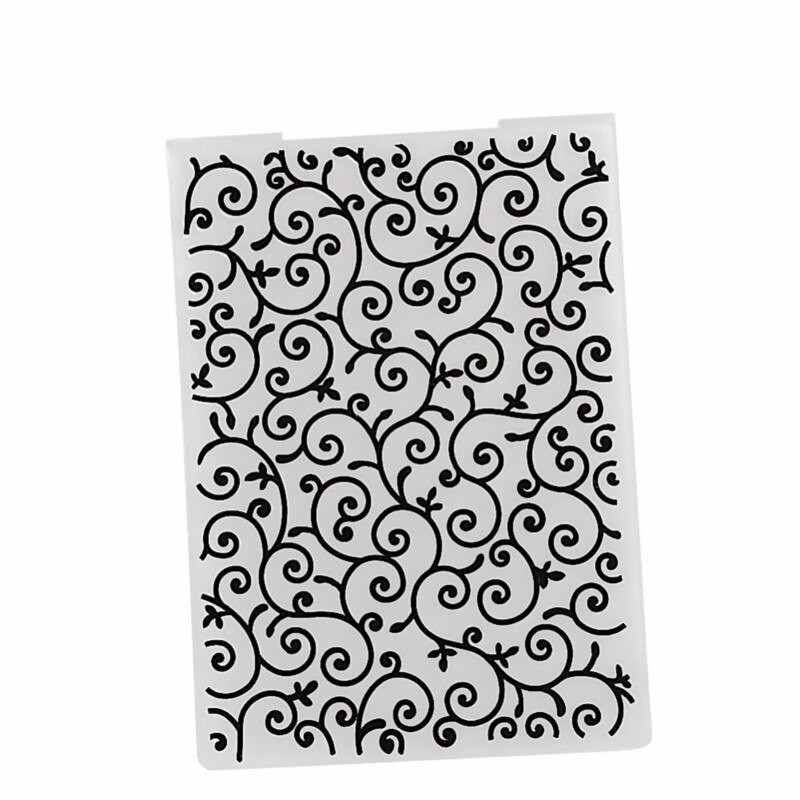 1 ΤΕΜ Πλαστικό Πρότυπο Ανάγλυφο Φάκελο για Scrapbooking Φωτογραφικό Άλμπουμ Χαρτί Κάρτα Κάρτα χειροτεχνίας Κάνοντας Διακόσμηση Γάμου