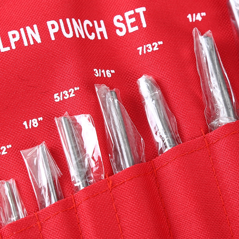 Σετ εργαλείων διάτρησης με καρφίτσα από σκληρυμένο χάλυβα για κοσμηματοπώλες / μηχανικούς / ξυλουργούς Εργαλείο διάτρησης με τρύπες από δέρμα χειροτεχνίας