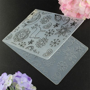 DIY Scrapbooking Listy Púpava Bump Embossing File Šablóny Karty Plastová šablóna Záhradné remeslá Šitie Embossing Priečinky