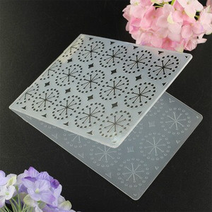 DIY Scrapbooking Listy Púpava Bump Embossing File Šablóny Karty Plastová šablóna Záhradné remeslá Šitie Embossing Priečinky