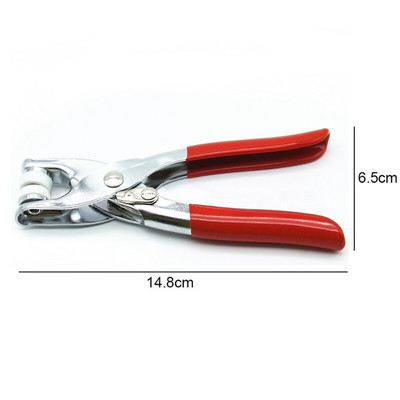 Prong Snap Buttons Tool Punching Leathercraft 1 τμχ 9,5mm 10mm Συνδετήρες Εργαλεία Πένσα χειρός Μεταλλική πόρπη Popper Πένσα μωρού